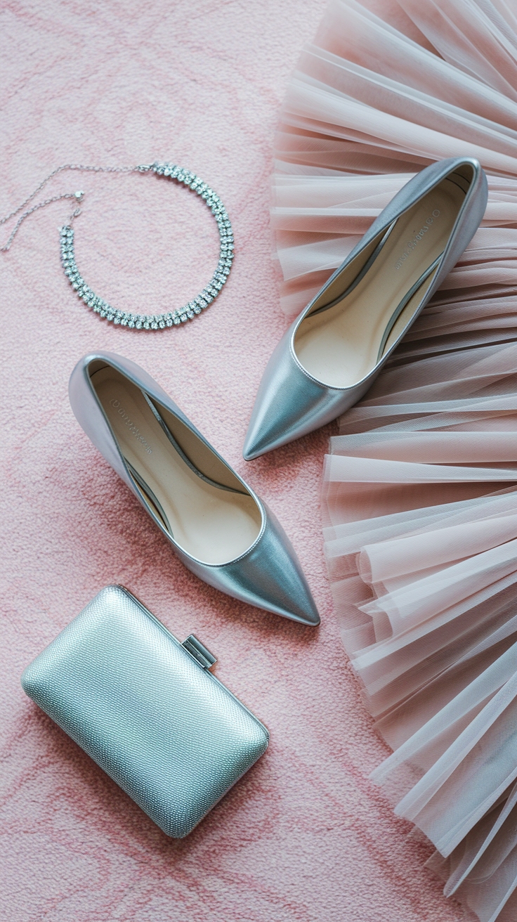 How to Style Metallic Pointed Heels with Confidence outfit idea