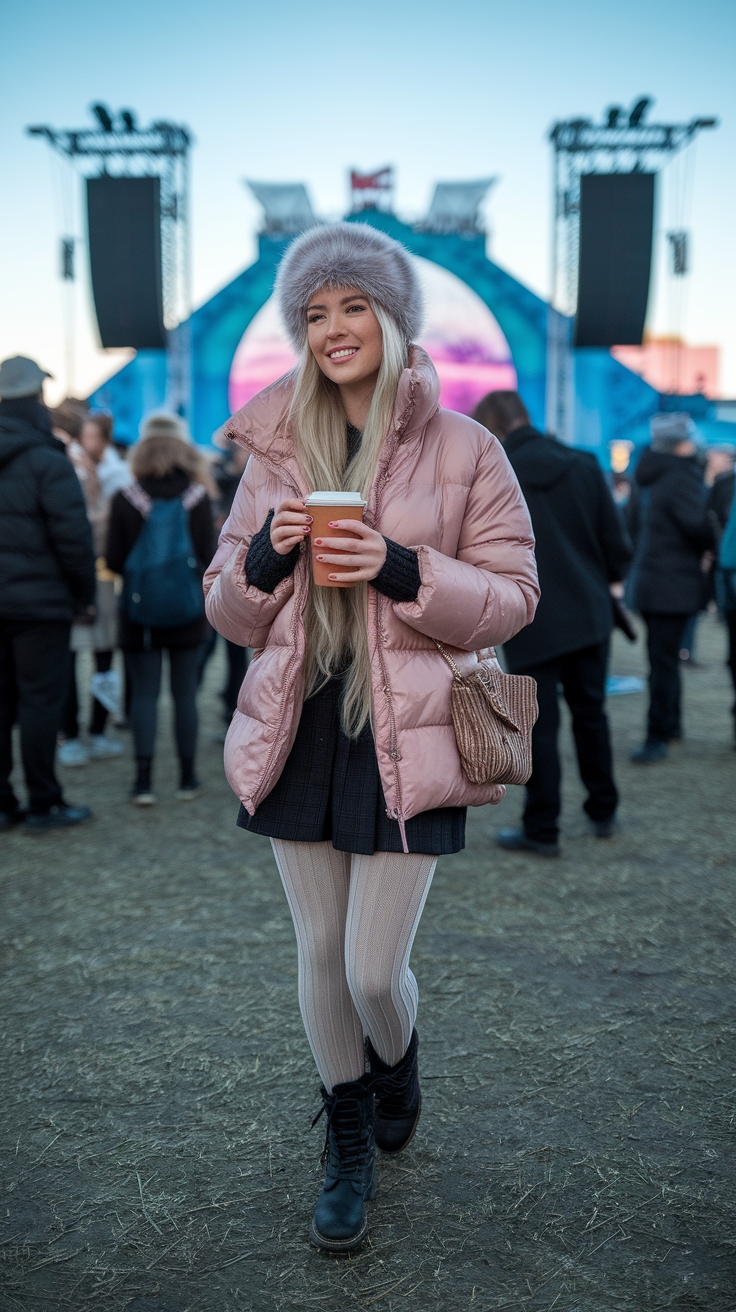 Music Festival Outfits Cold Weather: Stay Warm and Fashionable outfit idea