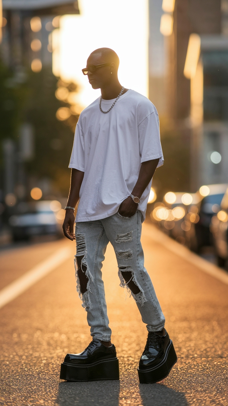 Platform Shoes Men: The Ultimate Guide for Every Occasion outfit idea