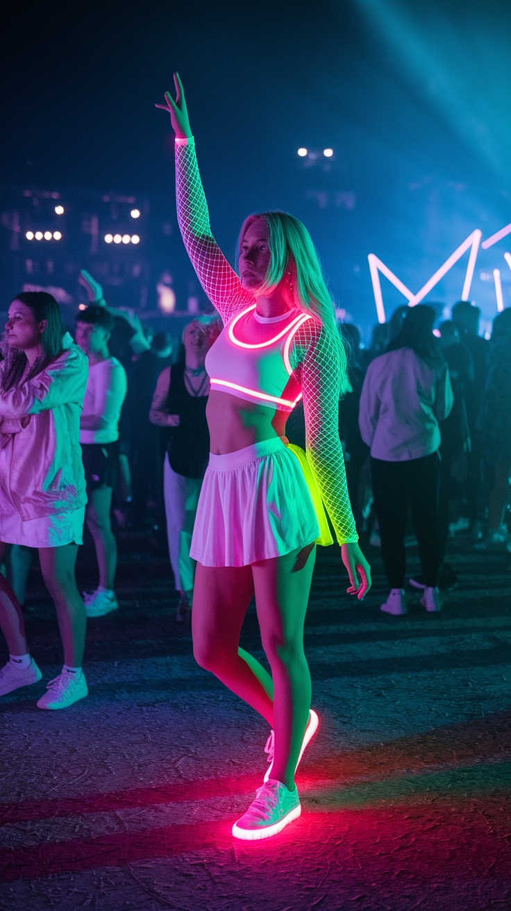 Project Glow Festival Outfits: Stand Out in Style outfit idea