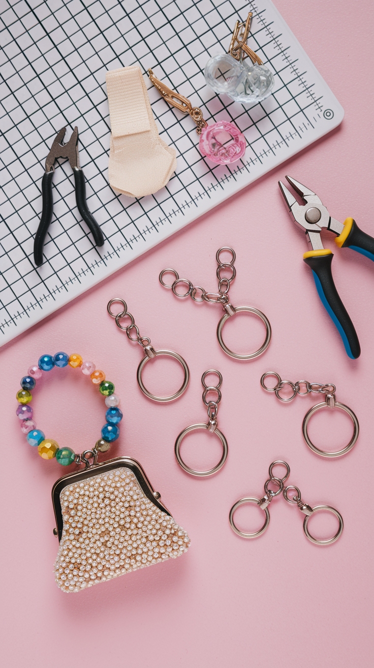 Purse Charms DIY How to Make: Step-by-Step outfit idea