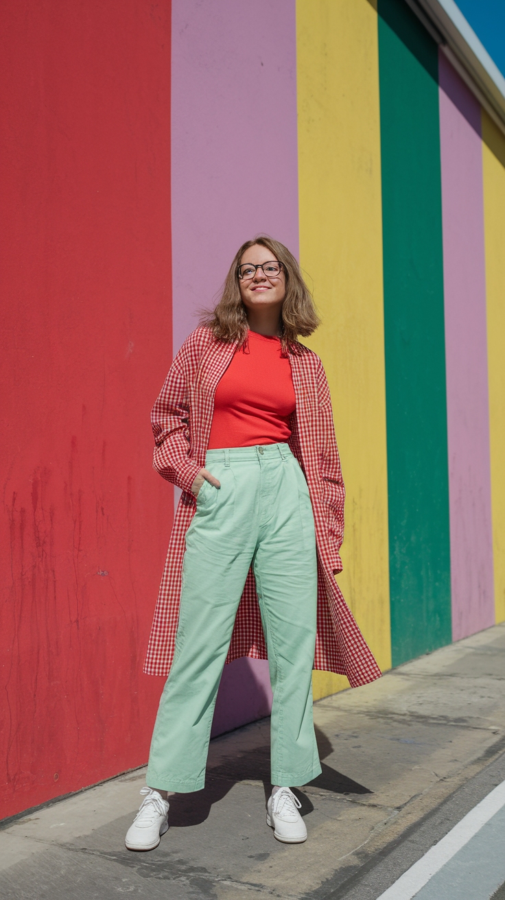 Chic Red Complimentary Colors Outfit to Try outfit idea