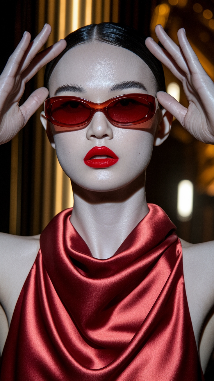 Elevate Your Look with Red Dress Red Lipstick outfit idea