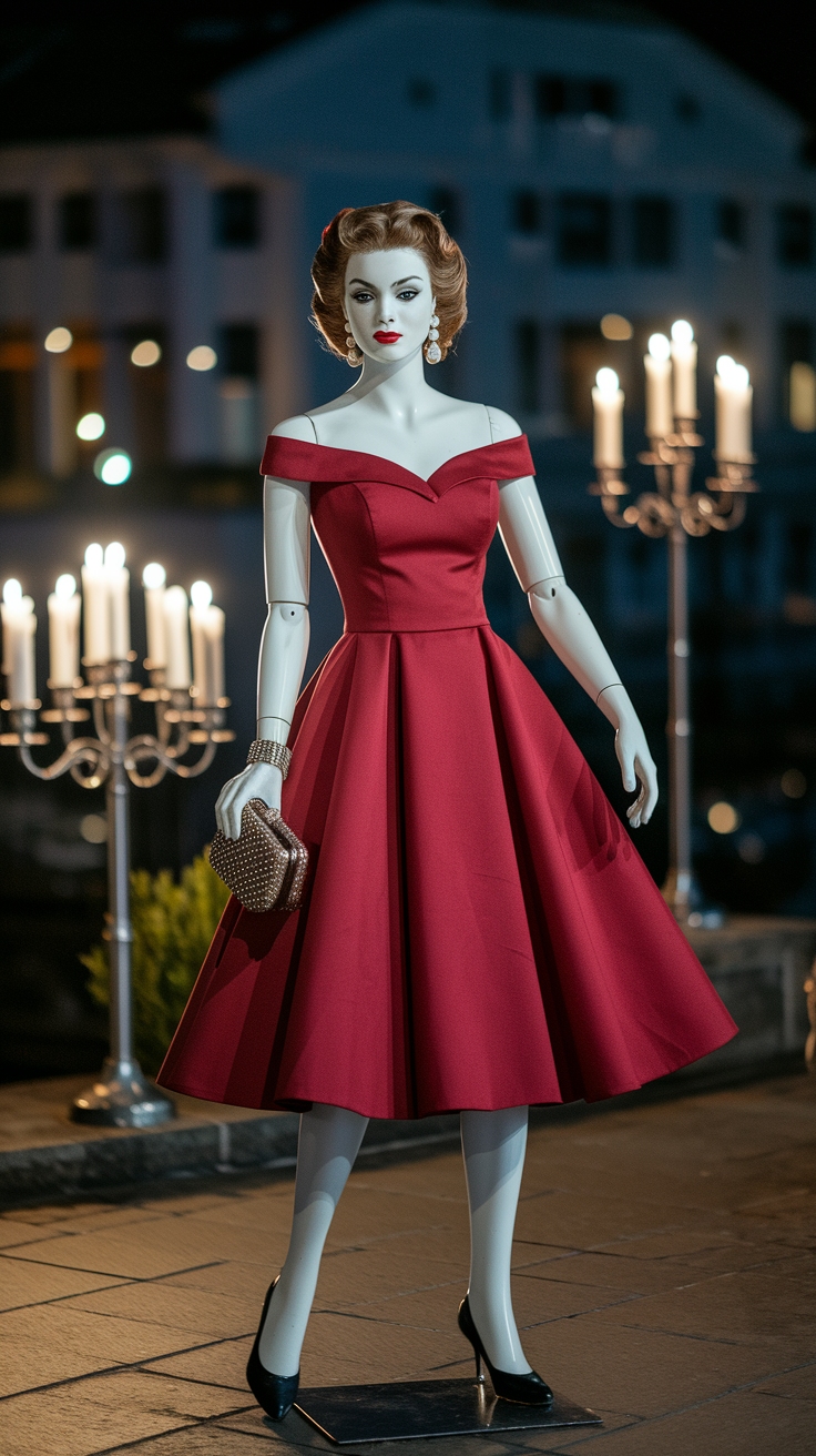 Retro Date Night Outfit: Perfect for Romantic Evenings outfit idea