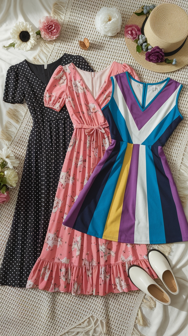 Elevate Your Style with Retro Dresses Aesthetic outfit idea