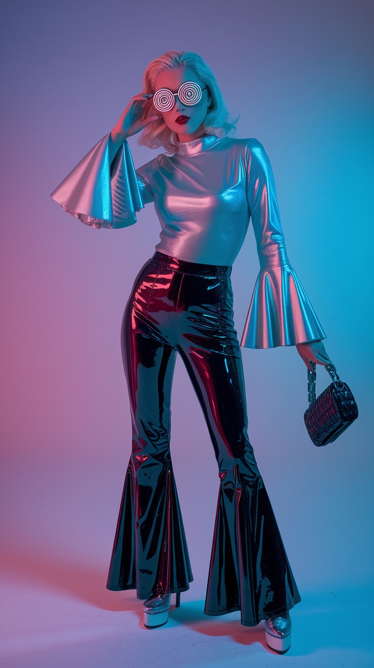 The Rise of Retro Futuristic Fashion in Modern Style outfit idea