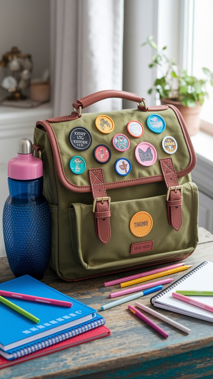 Accessorizing with School Bag Accessories for a Unique Look outfit idea