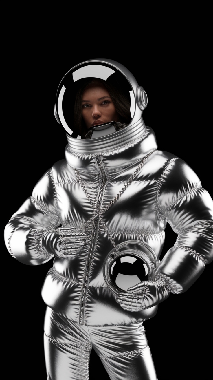 Space Fashion Futuristic: Dress for the Cosmos outfit idea
