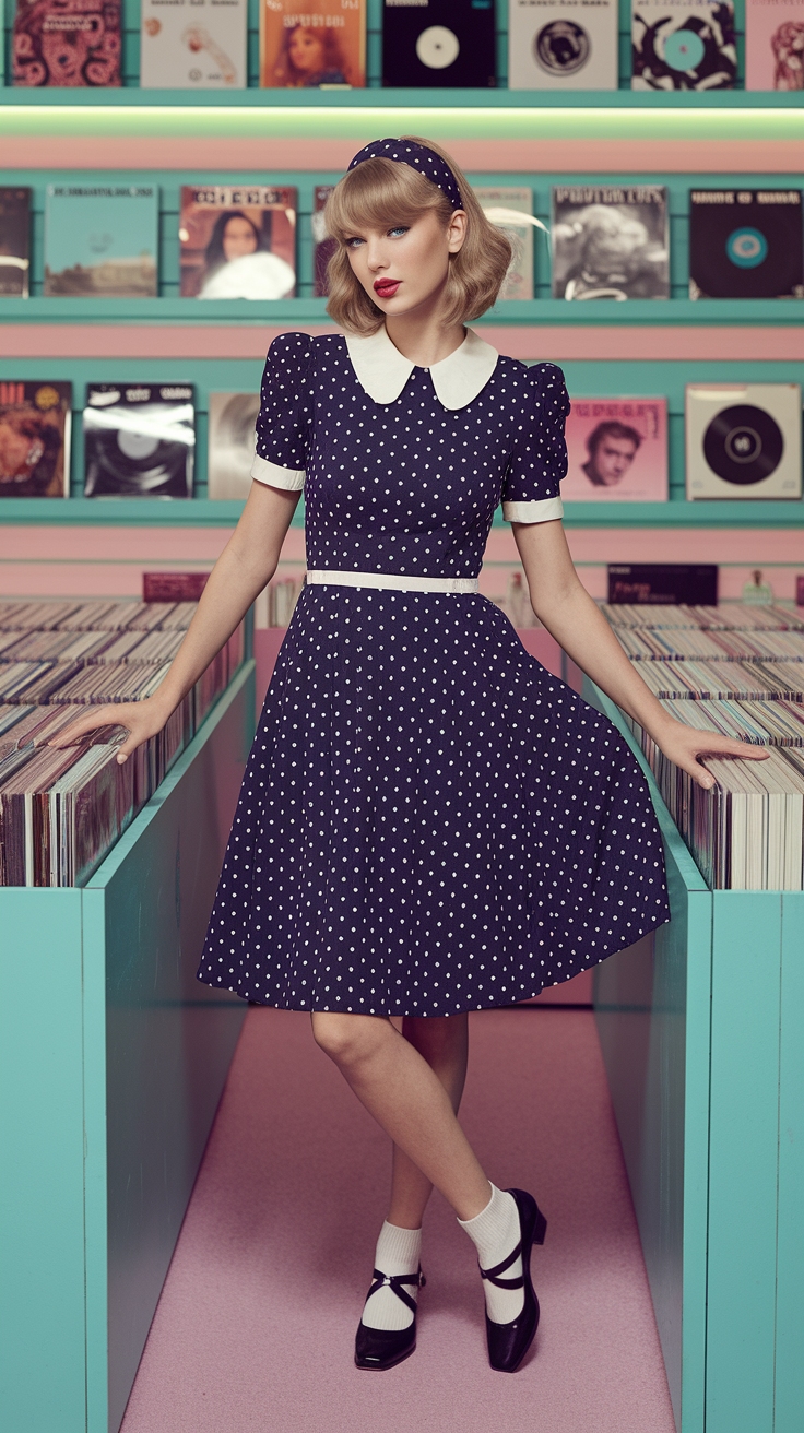 Taylor Swift Retro Outfit Ideas for Fans to Recreate outfit idea