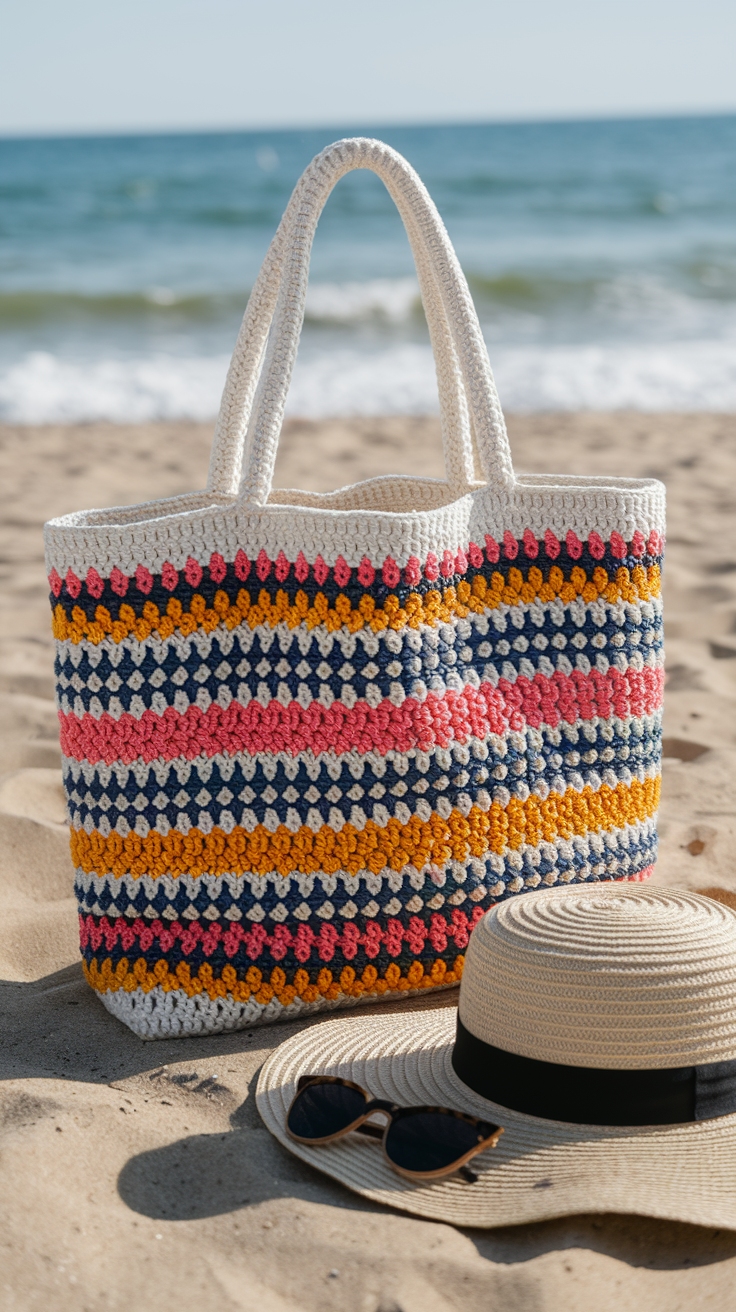 Tote Bag Crochet: Essential Techniques outfit idea