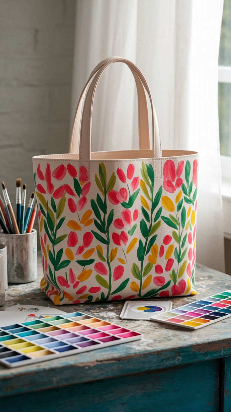 H2: Vibrant Tote Bag Inspo Paint Ideas to Try outfit idea
