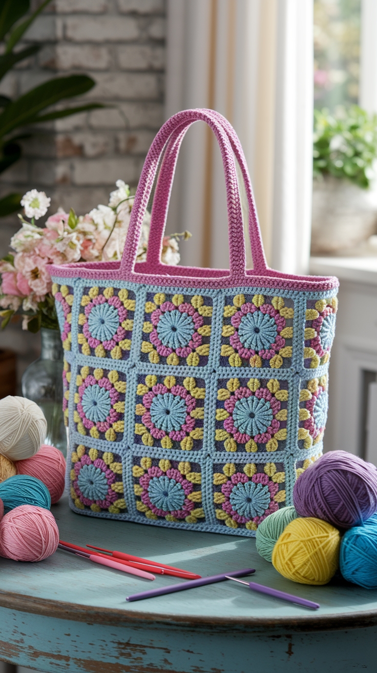 Tote Bag Pattern Free Crochet: Easy Projects outfit idea