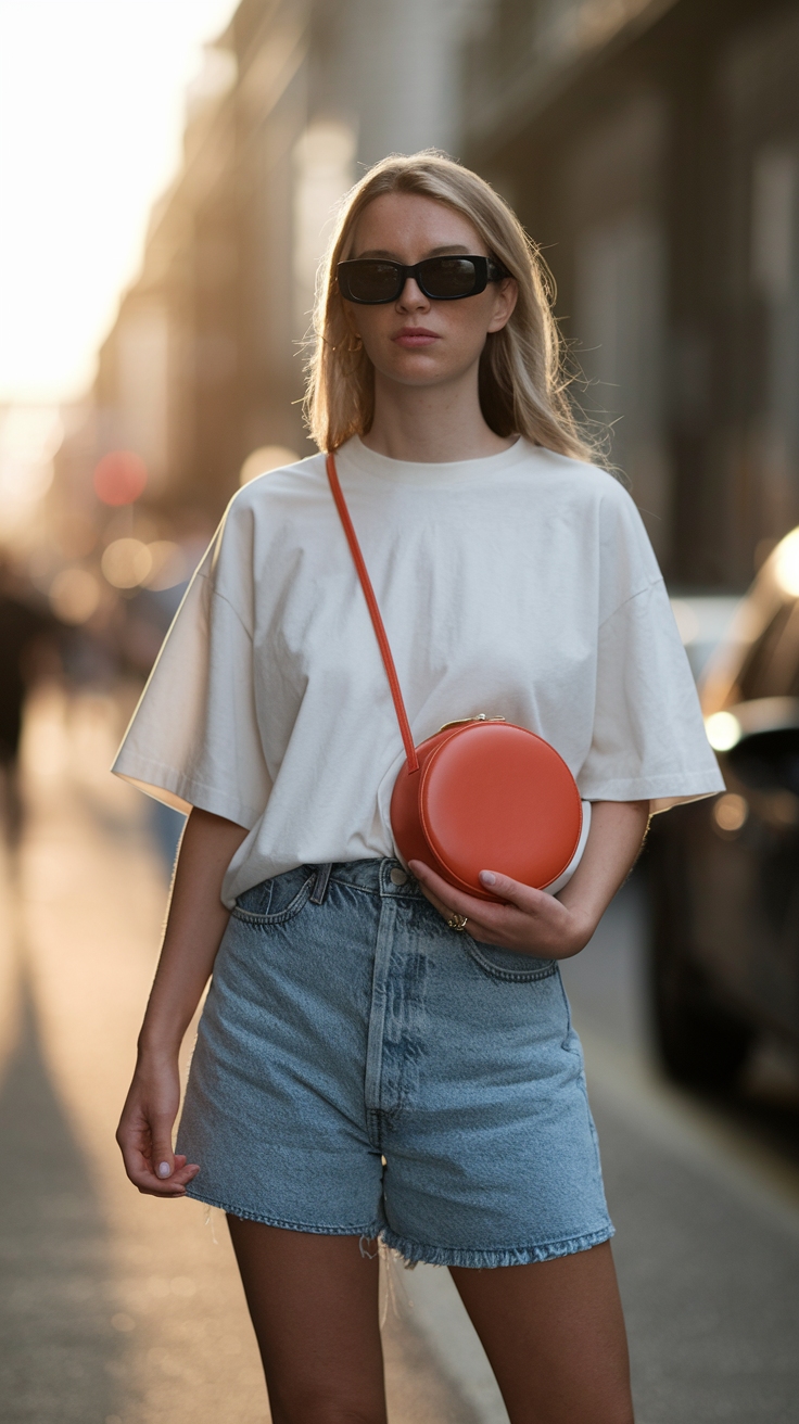Uniqlo Round Mini Shoulder Bag Outfit OOCJEH: Style Tips outfit idea