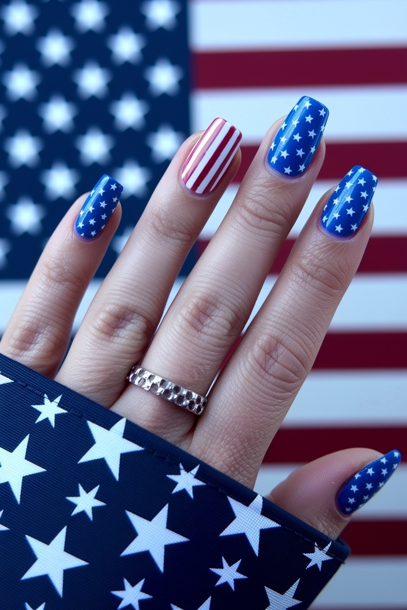 Festive 4th of July Nail Designs to Celebrate in Style outfit idea