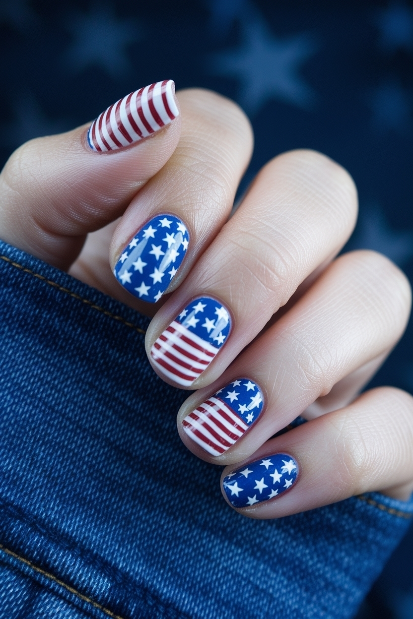 4th of July Nails Simple: Quick and Cute Ideas for Everyone outfit idea