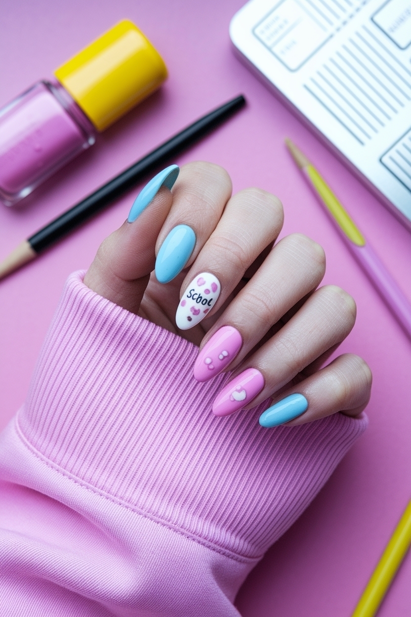 Back to School Nail Ideas: Get Creative This Semester outfit idea