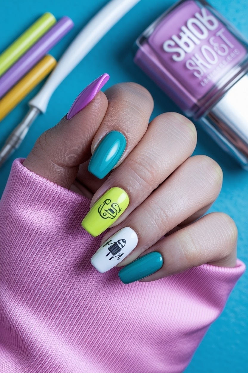 Back to School Nails Acrylic: Get Ready for Class! outfit idea