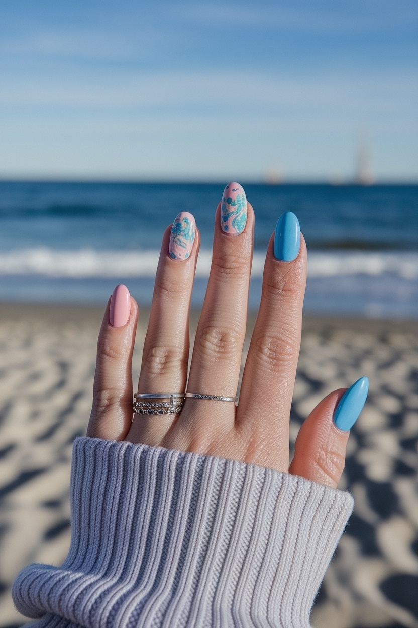 Beach Vacation Nail Inspo Summer: Colors for Sunny Days outfit idea