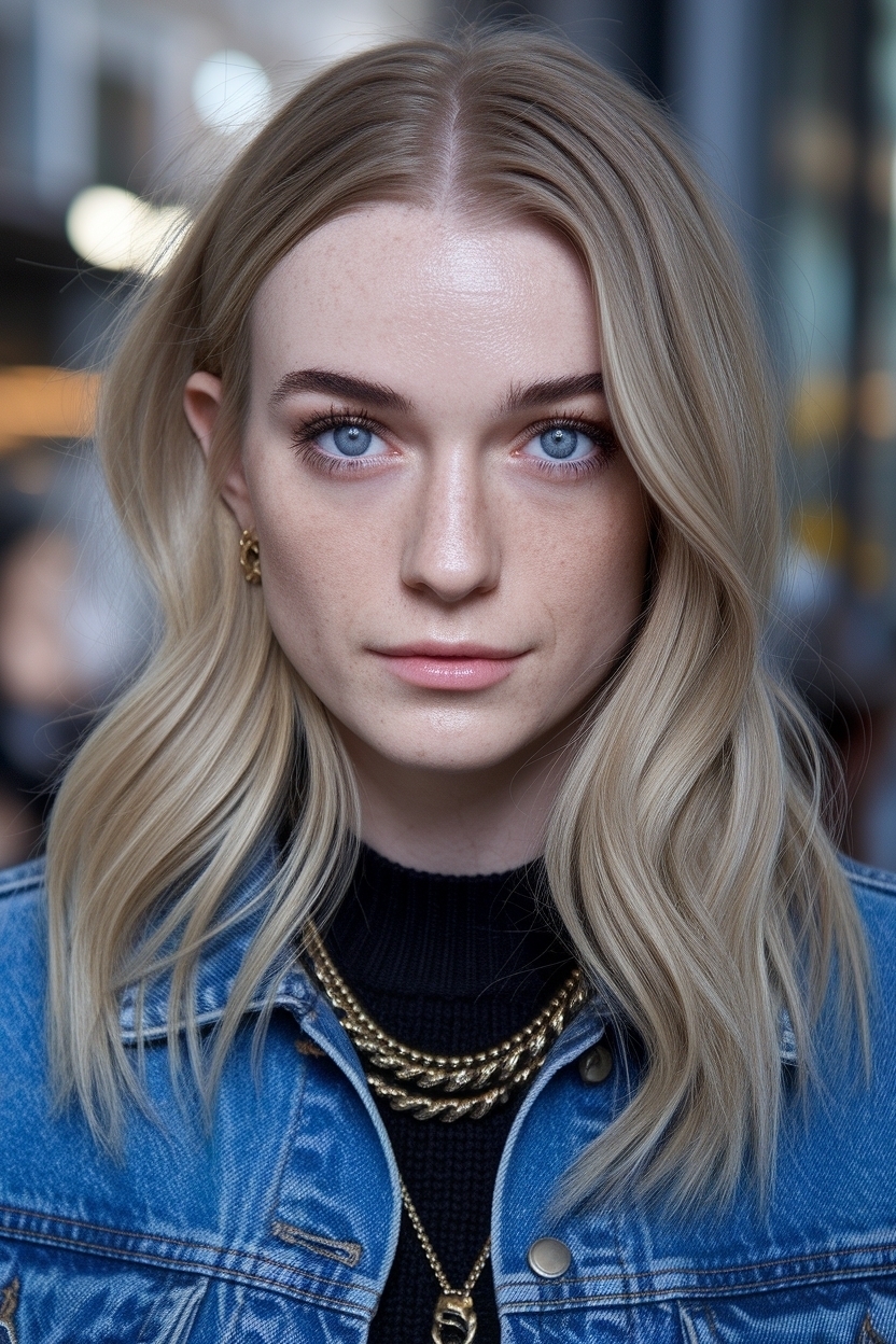 Blue Eyes Fair Skin Hair Color Ideas to Enhance Your Look outfit idea