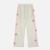 Concert Outfit 3D Flower Stripe Casual Pants