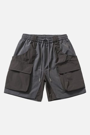 Concert Outfit 3D Pocket Drawstring Shorts