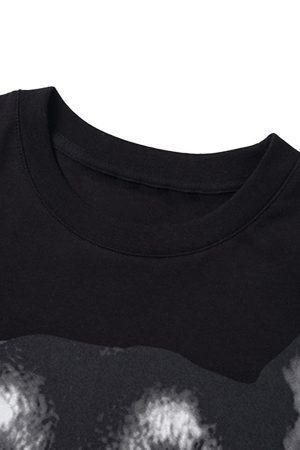 Concert Outfit 3D Printed Doberman Dog Head Hip Hop T-Shirt