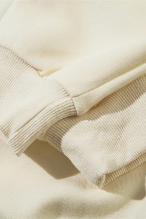 Concert Outfit Abstract Angel Print Pullover Hoodie