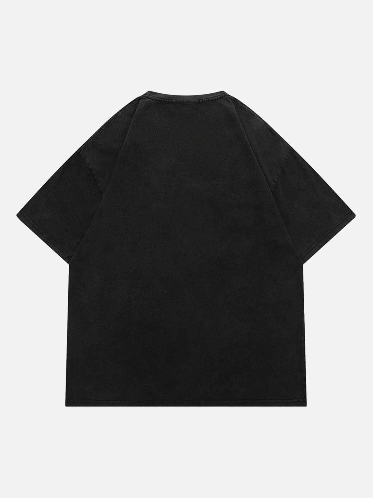 Concert Outfit Abstract Portrait Print T-Shirt Concert Outfit Abstract Portrait Print T-Shirt