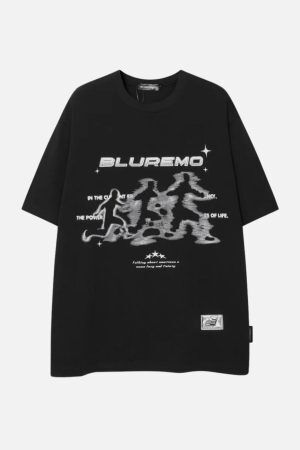 Concert Outfit Abstract Silhouette Tee