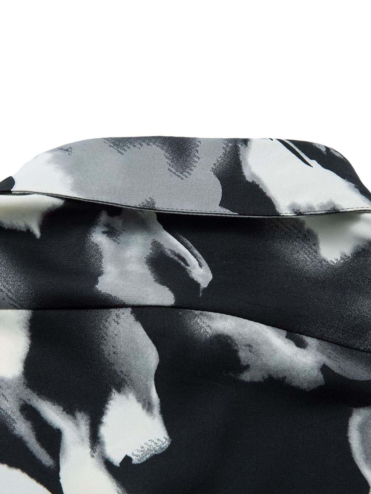 Concert Outfit Abstract Tie-Dye Print Shirt Concert Outfit Abstract Tie-Dye Print Shirt