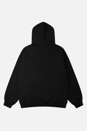 Concert Outfit Abstraction Shadow Print Hoodie