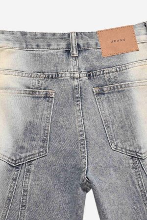 Concert Outfit Acid wash To Make Old Spray-Painted Baggy Jeans