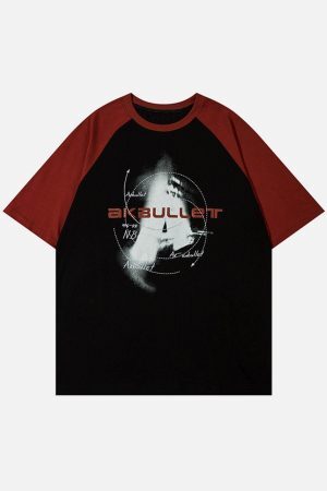 Concert Outfit AKBullet Print Tee