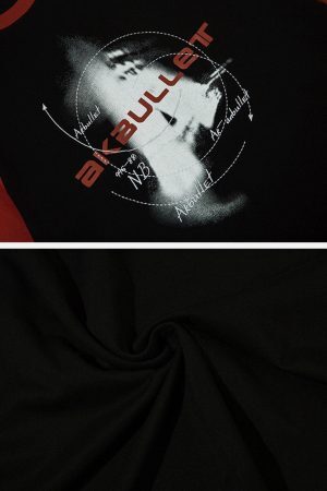Concert Outfit AKBullet Print Tee