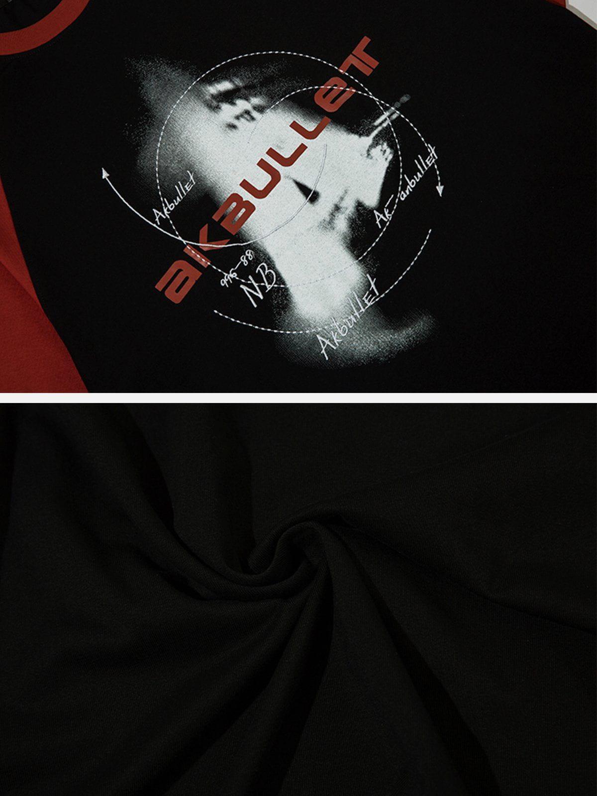 Concert Outfit AKBullet Print Tee Concert Outfit AKBullet Print Tee