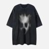 Concert Outfit American Avatar Abstract Print T-Shirt