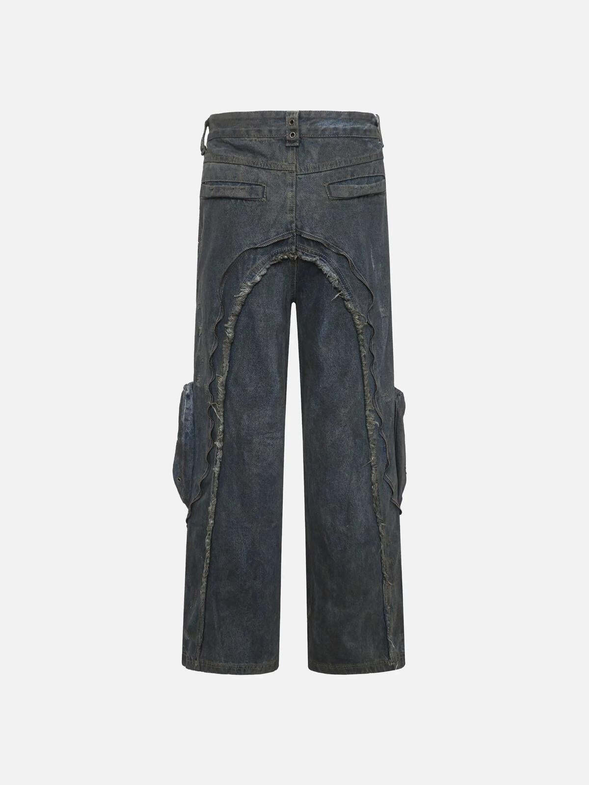 Concert Outfit American Heavy Duty Wasteland Style Work Jeans Concert Outfit American Heavy Duty Wasteland Style Work Jeans