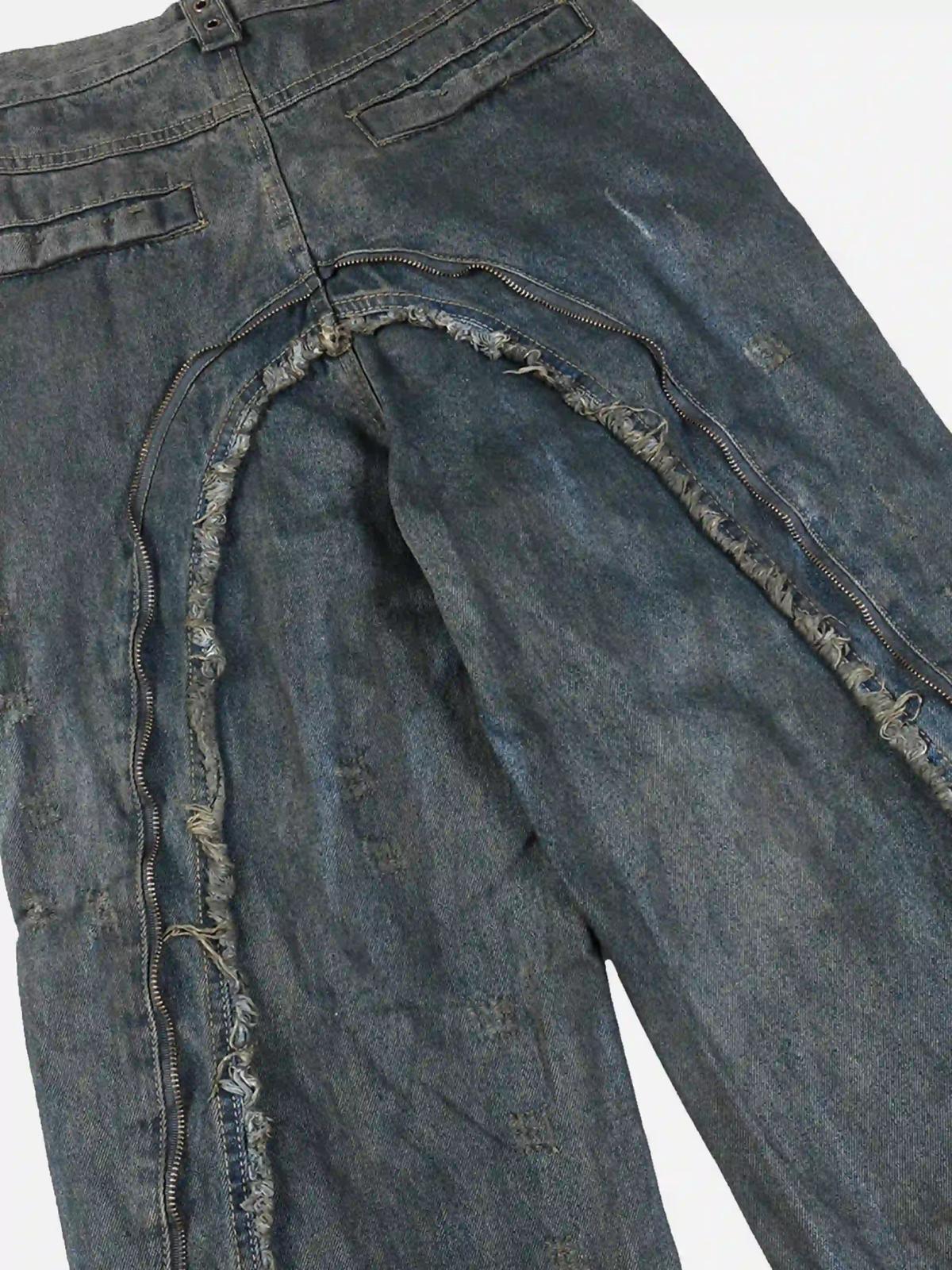 Concert Outfit American Heavy Duty Wasteland Style Work Jeans Concert Outfit American Heavy Duty Wasteland Style Work Jeans