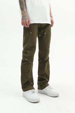 Concert Outfit American High Street Digital Embroidered Jeans