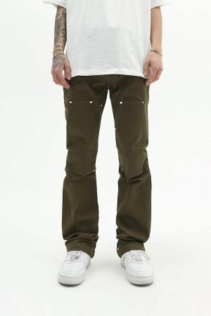 Concert Outfit American High Street Digital Embroidered Jeans