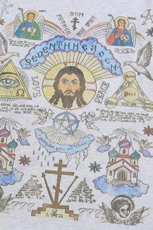 Concert Outfit American High Street Graffiti Long Sleeve T-Shirt