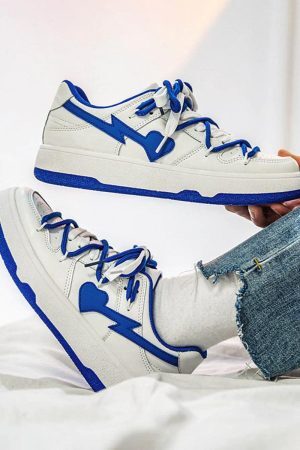 Concert Outfit American High Street Love Couple Streetwear Sneakers