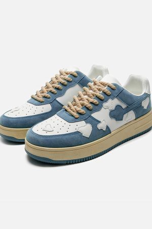 Concert Outfit American High Street Retro Casual Shoes