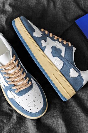 Concert Outfit American High Street Retro Casual Shoes