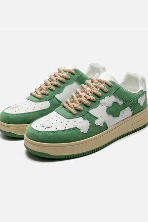 Concert Outfit American High Street Retro Casual Shoes