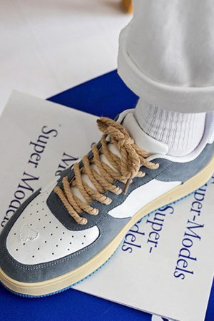 Concert Outfit American High Street Retro Casual Shoes