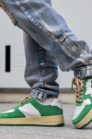 Concert Outfit American High Street Retro Casual Shoes