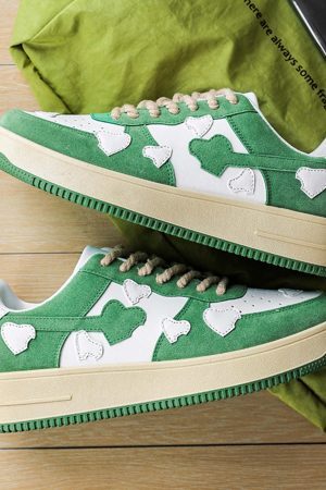 Concert Outfit American High Street Retro Casual Shoes