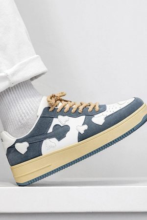 Concert Outfit American High Street Retro Casual Shoes