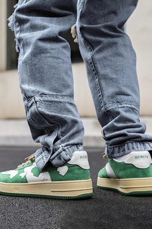 Concert Outfit American High Street Retro Casual Shoes